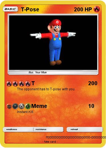 Pokemon T-Pose