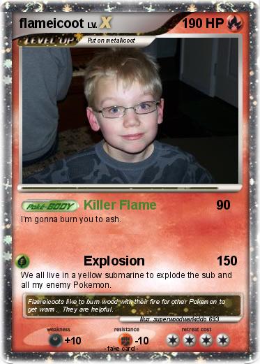 Pokemon flameicoot