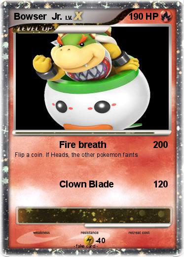 Pokemon Bowser  Jr.