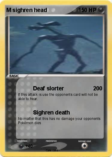 Pokemon M sighren head
