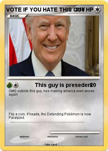 Pokemon VOTE IF YOU HATE THIS GUY