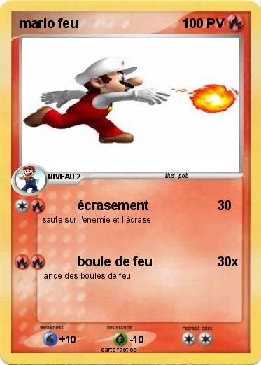 Pokemon mario feu