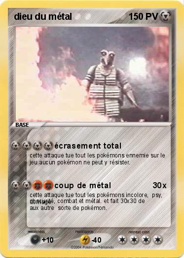 Pokemon dieu du métal