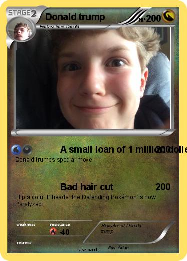 Pokemon Donald trump