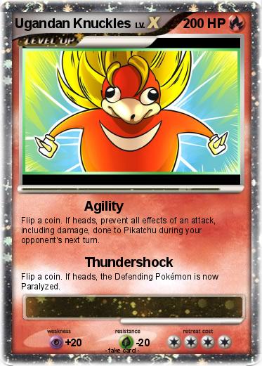 Pokemon Ugandan Knuckles