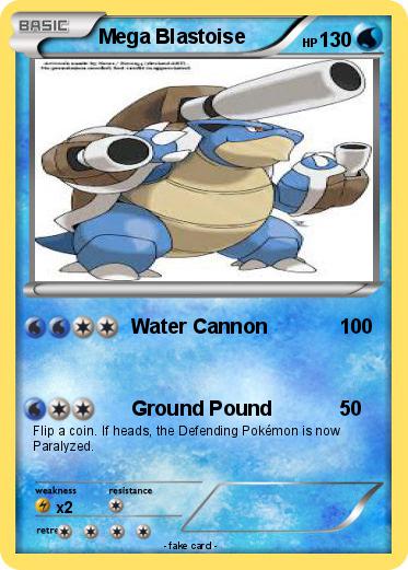 Pokemon Mega Blastoise