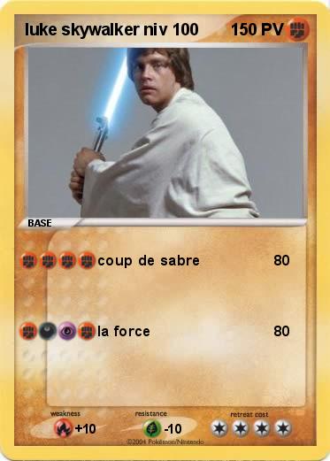 Pokemon luke skywalker niv 100