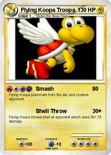 Pokemon Flying Koopa Troopa