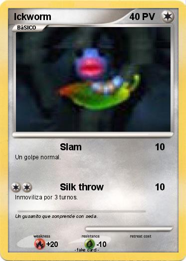 Pokemon Ickworm