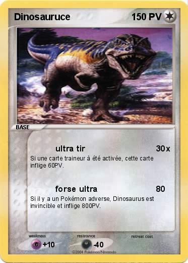 Pokemon Dinosauruce