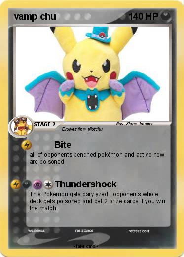 Pokemon vamp chu