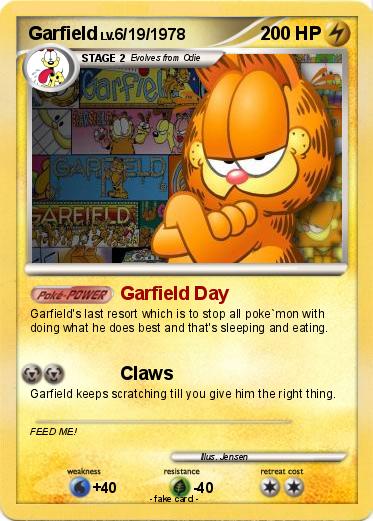 Pokemon Garfield
