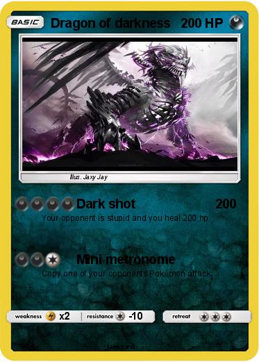 Pokemon Dragon of darkness