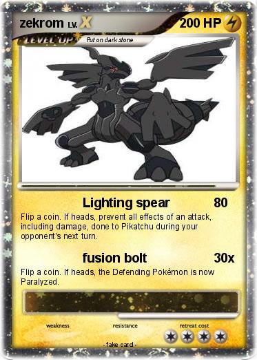 Pokemon zekrom