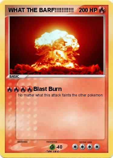 Pokemon WHAT THE BARF!!!!!!!!!!!