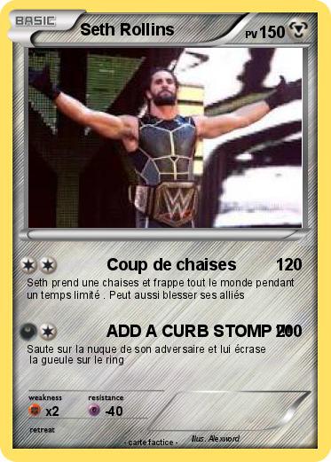 Pokemon Seth Rollins
