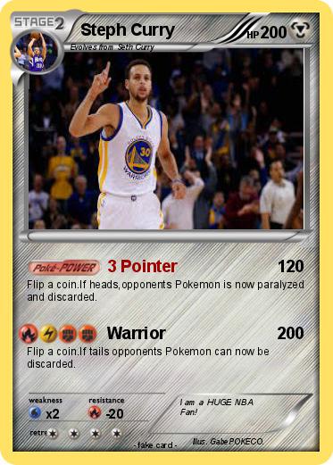 Pokemon Steph Curry