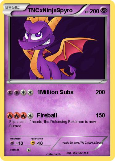 Pokemon TNCxNinjaSpyro