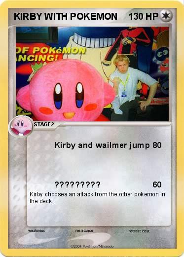 Pokemon KIRBY WITH POKEMON
