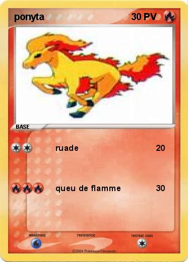 Pokemon ponyta