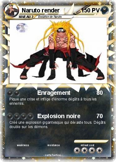 Pokemon Naruto render