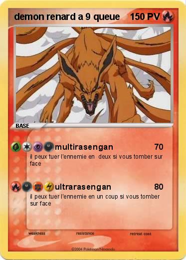 Pokemon demon renard a 9 queue