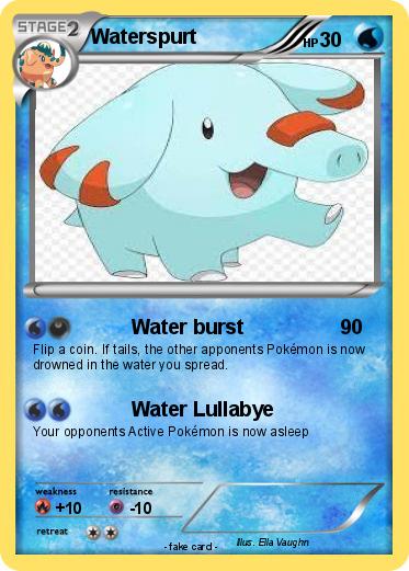 Pokemon Waterspurt