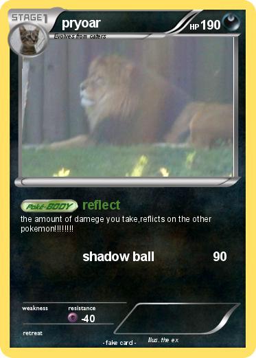 Pokemon pryoar