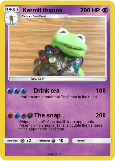 Pokemon Kermit thanos