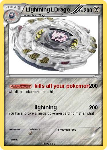 Pokemon Lightning LDrago