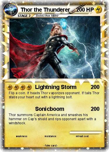 Pokemon Thor the Thunderer