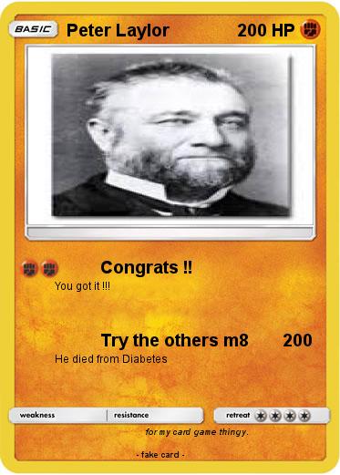 Pokemon Peter Laylor