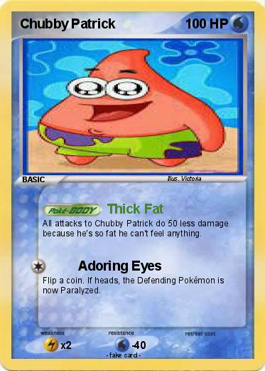 Pokemon Chubby Patrick