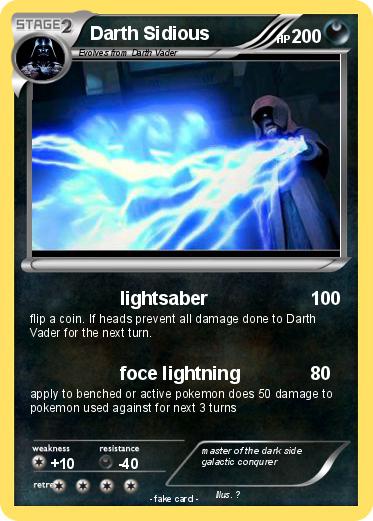 Pokemon Darth Sidious