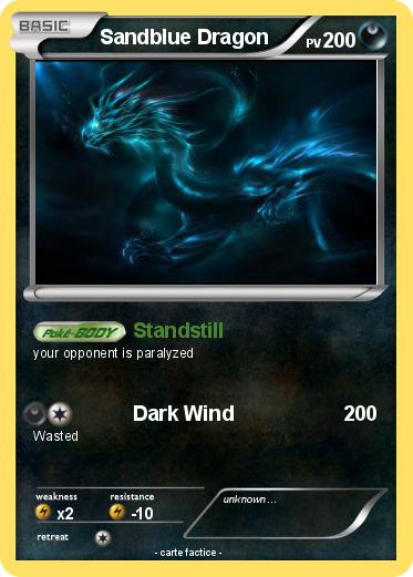 Pokemon Sandblue Dragon
