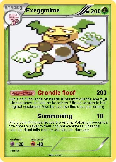Pokemon Exeggmime