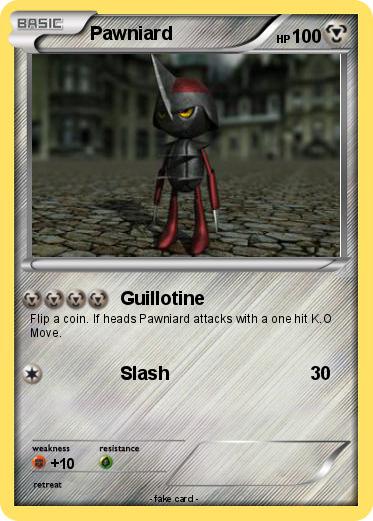 Pokemon Pawniard