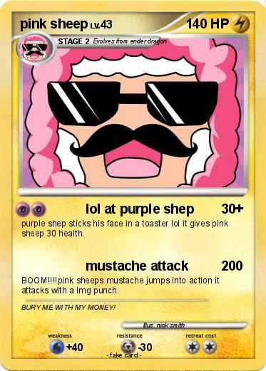 Pokemon pink sheep