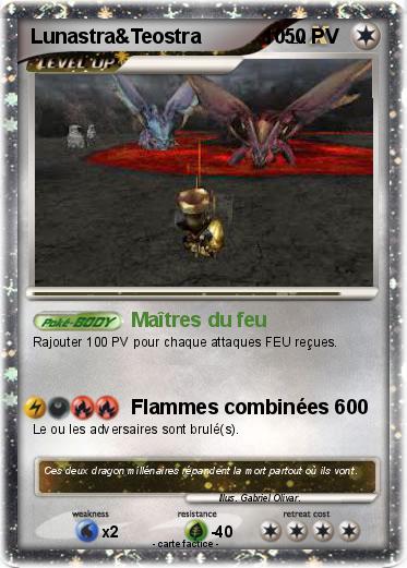 Pokemon Lunastra&Teostra           10