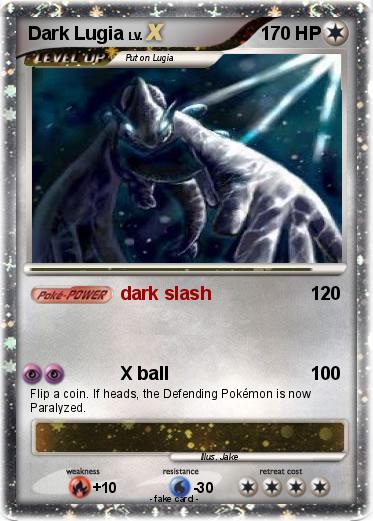 Pokemon Dark Lugia
