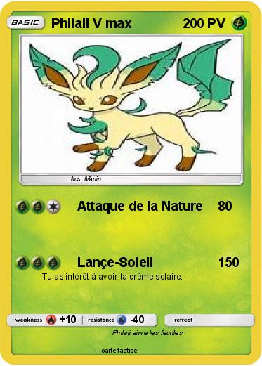 Pokemon Philali V max