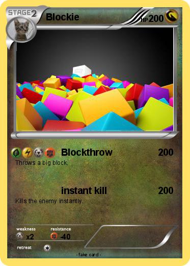 Pokemon Blockie