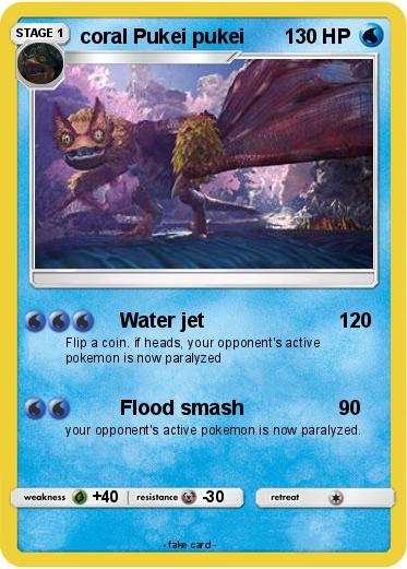 Pokemon coral Pukei pukei