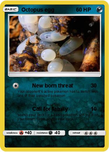 Pokemon Octopus egg