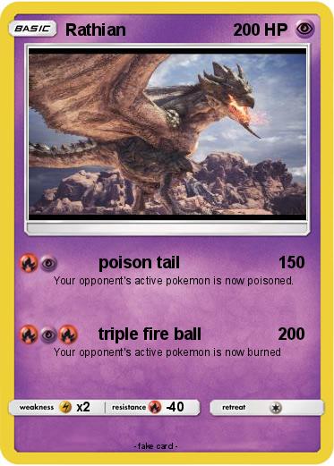 Pokemon Rathian