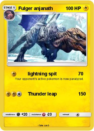 Pokemon Fulger anjanath