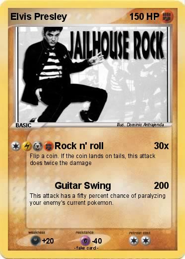 Pokemon Elvis Presley