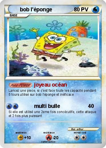 Pokemon bob l'éponge