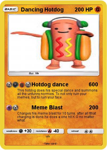 Pokemon Dancing Hotdog
