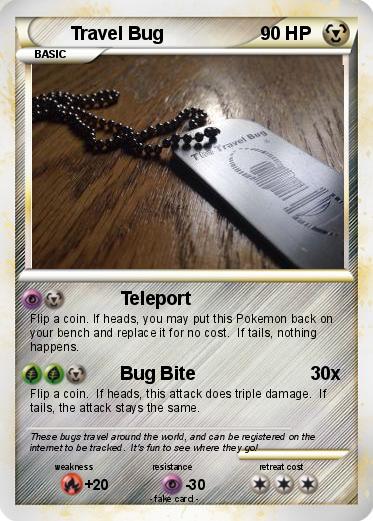 Pokemon Travel Bug